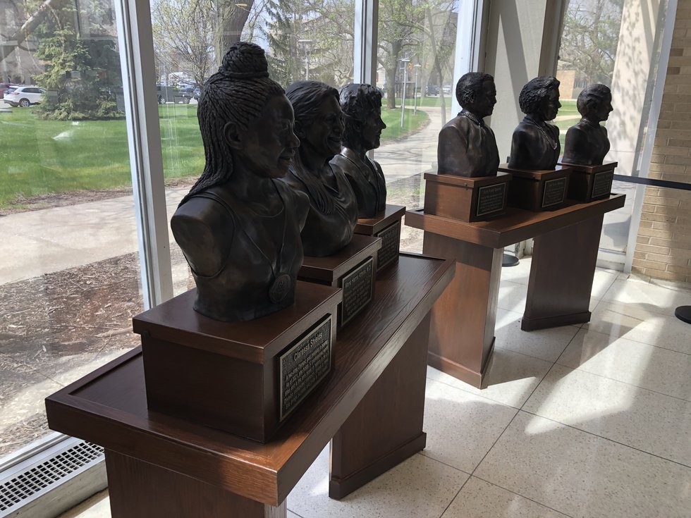 Six Flint women honored with sculptures